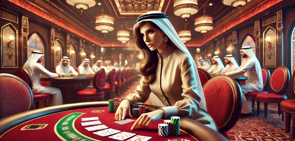 woman casino