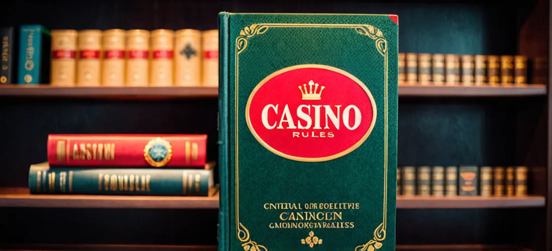 a book with the rules and secrets of casino gambling